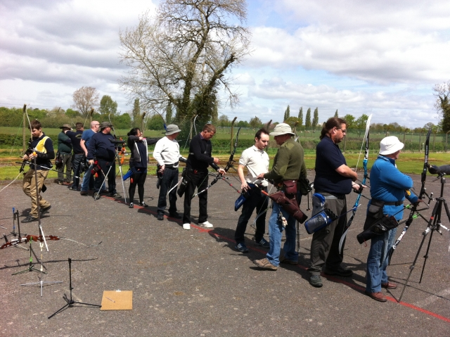Práctica de jalo al aire libre 